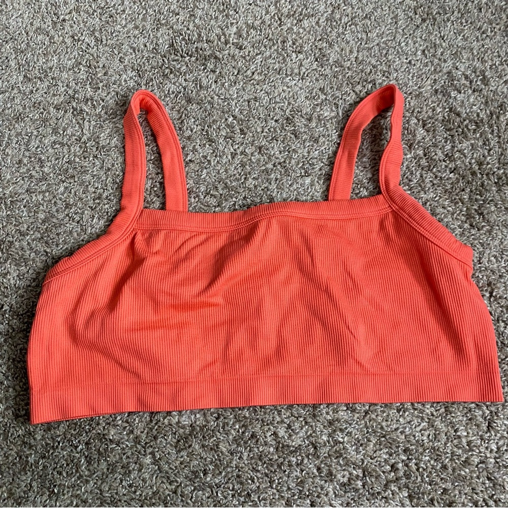 No Boundaries Seamless Ribbed Bralette